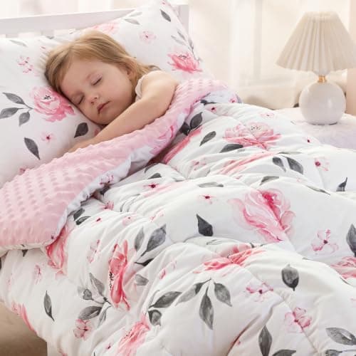 PHF 4-Piece Minky Toddler Bedding Set