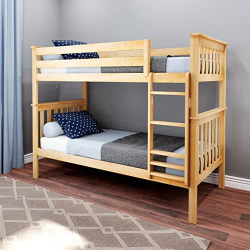 Max & Lily Twin Over Twin Bunk Bed