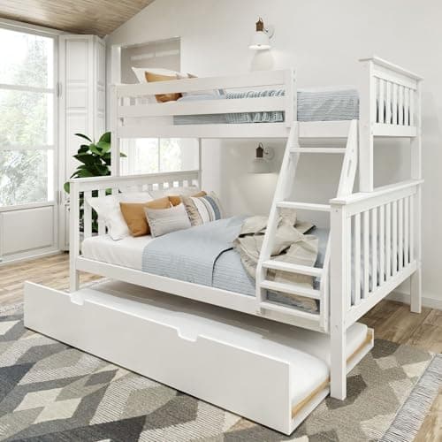 Max & Lily Twin Over Full Bunk Bed With Trundle