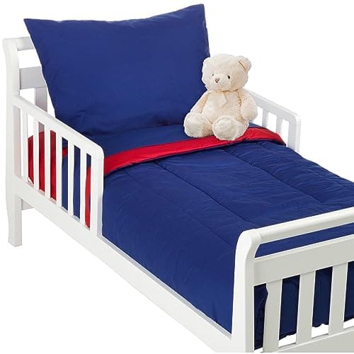 American Baby Company 100% Cotton Percale 4-Piece Toddler Bedding Set