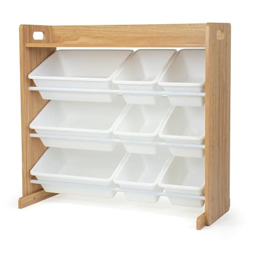 Humble Crew Toy Storage Organizer with Shelf and 9 Bins